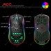 HXSJ J900 USB Wired Gaming Mouse RGB Gaming Mouse with Six Adjustable DPI Ergonomic Design for Desktop Laptop for Gamer Gaming