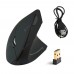 USB Rechargeable Wireless Mouse 2.4GHz Vertical Gaming Mouse 800 1600 2400 DPI