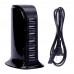 6 Port 30W Charging Station Support USB Charger Power Adapter