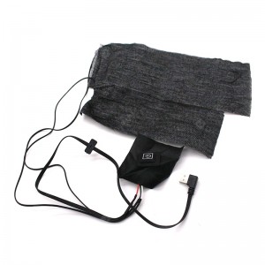 One Drag Two Carbon Fiber USB Electric Heating Pad Clothes Thermal Sheet