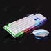 G21 Wired USB Luminous Computer Mechanical Backlit Keyboard and Mouse Set