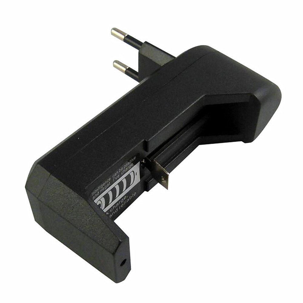 3.7V 18650 16340 14500 Li-Ion Rechargeable Battery Multi-Function Chargers - Black EU Plug