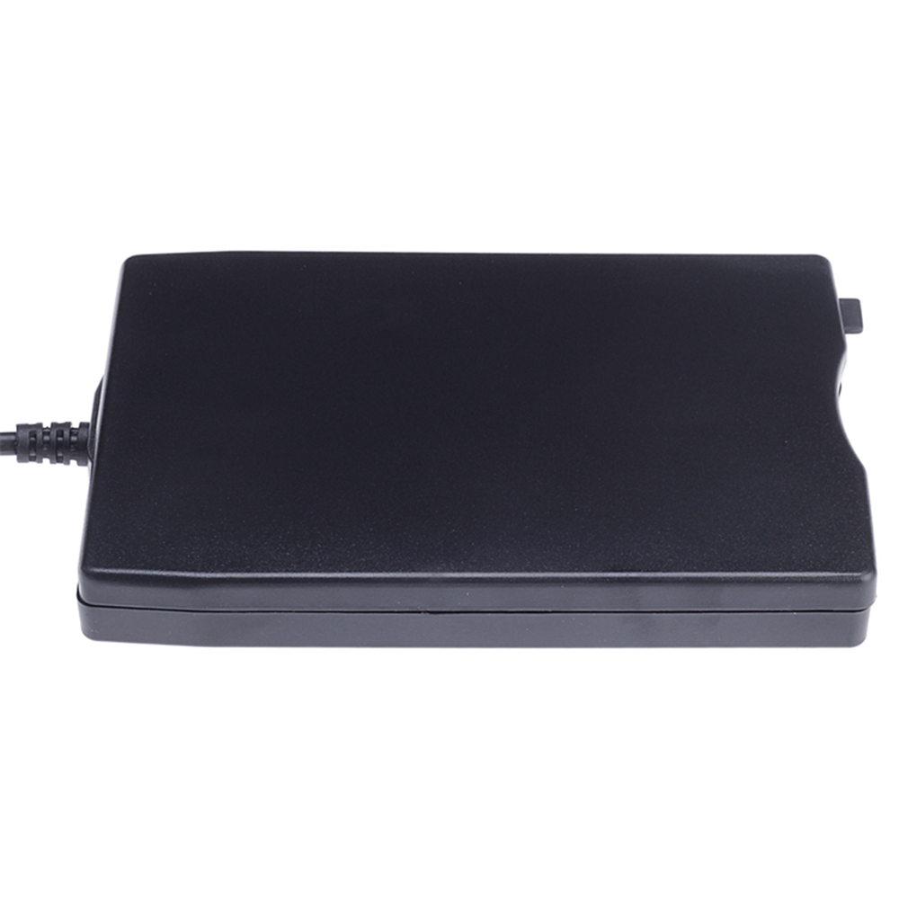 Black USB Portable Interface Disk FDD External USB Floppy Drive for Laptop