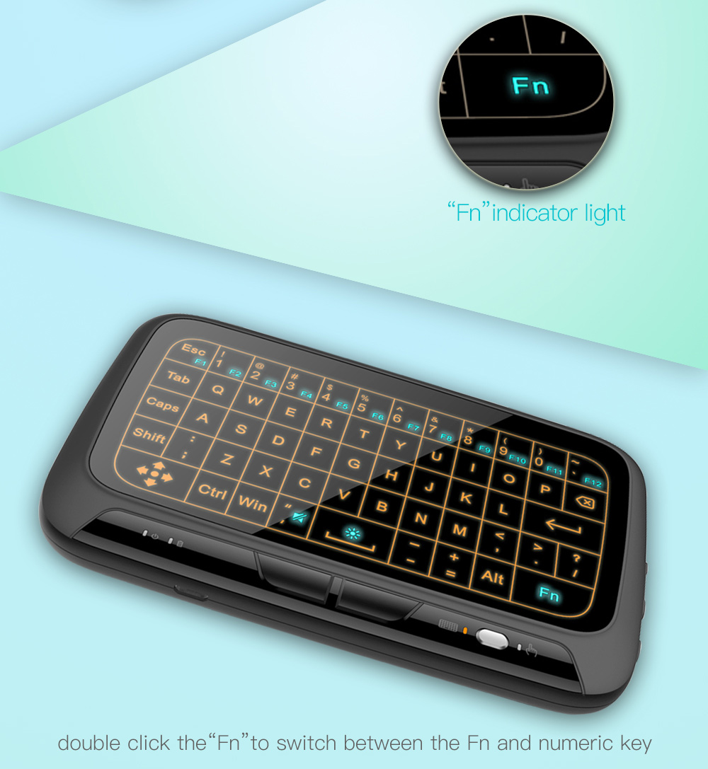 H18+ Keyboard - Black